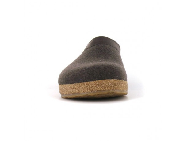 chaussons sabot en laine Haflinger Grizzly Torben