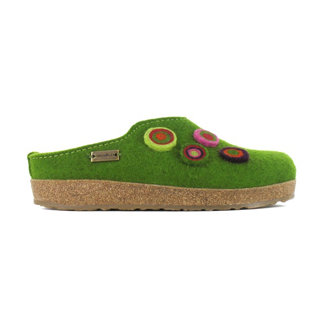 chaussons sabot femme haflinger Grizzly Kanon