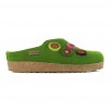 chaussons sabot femme haflinger Grizzly Kanon