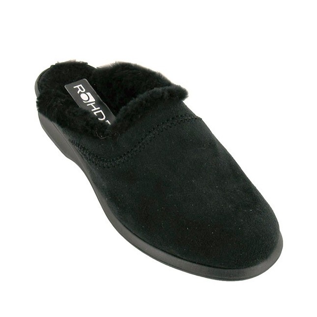 chaussons mules femme fourrés Rohde 2510