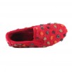 chaussons fermés confortables femme Semelflex violaine