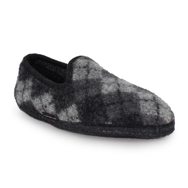 charentaises en laine Haflinger Slipper Jaquard