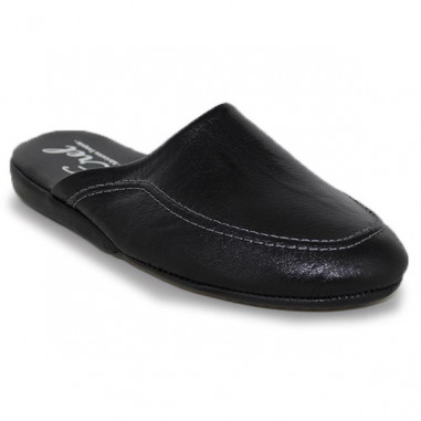 chaussons mule homme en cuir EREL Laurent