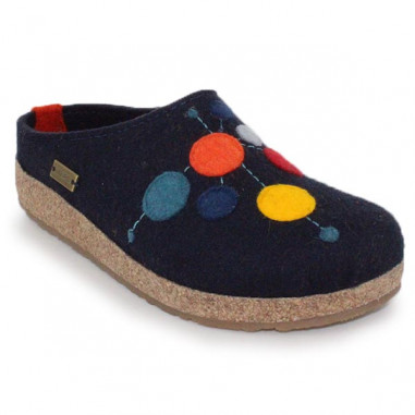 chaussons mules femme Haflingher Grizzly Faible