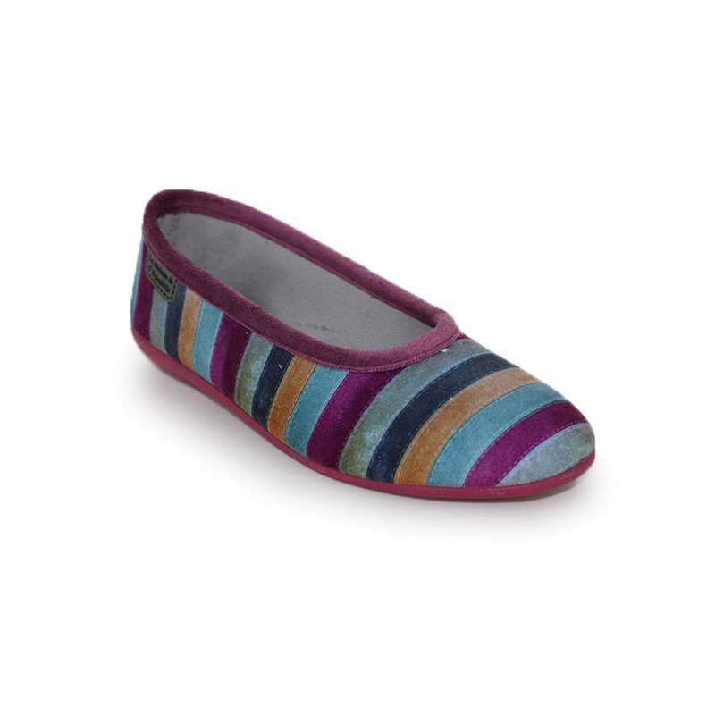 LA MAISON DE L'ESPADRILLE Chaussons ballerines pour femme 6193