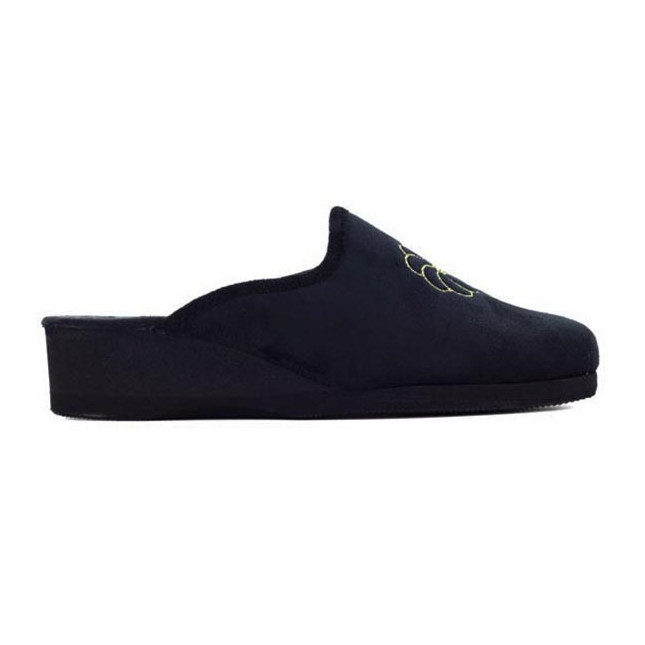 mules femme noire semelflex Jade 2