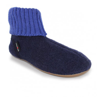 chaussons montants en laine femme HAFLINGER Everest Karlo