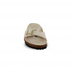 mule femme simple boucle beige dore Birkenstock Madrid