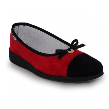 chaussons ballerines femme Semelflex Pompadour