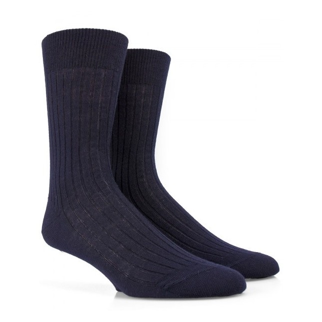 Chaussettes côtelées en laine Merinos DORE DORE