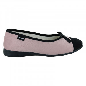 Chaussons Ballerines Femme Hiver - Doublure Fourrée, Semelle Mémoire De Forme Antidérapante, Pour Intérieur/extérieur