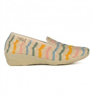 Chaussons fermés femme la maison de l'espadrille 2086