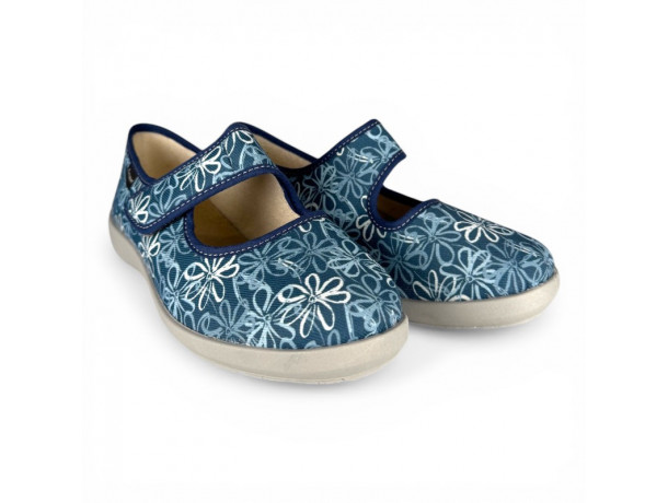 ballerines femme velcro Fargeot Tassili