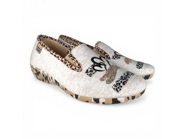 Chaussons fermés Femme confortable La Maison de l'Espadrille 2099