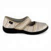 ballerines à bride velcro confortables femme Fargeot Teresa