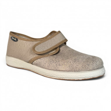 chaussons fermés pieds sensibles femme Semelflex Nathalie