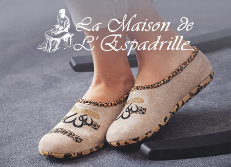 Nouvelle Collection Chaussons Pantoufles La maison de l'espadrille