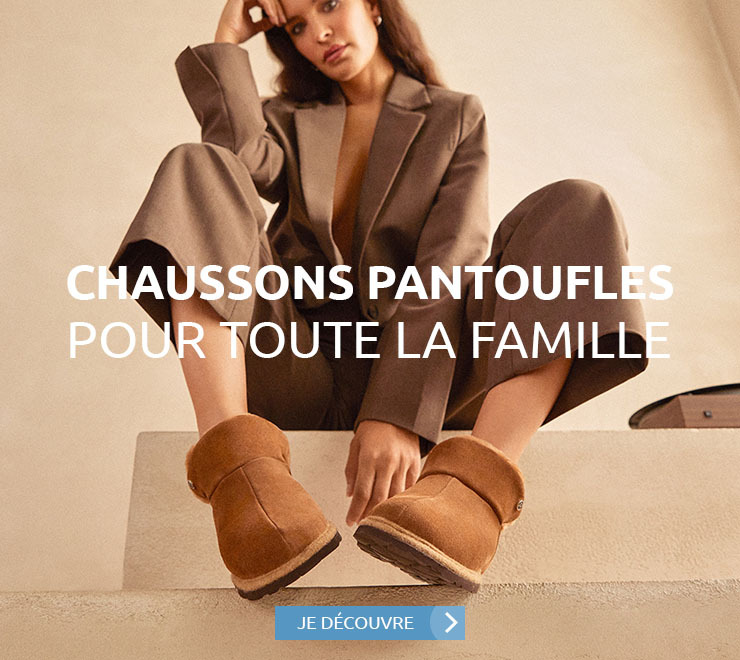 chaussons pantoufles charentaises pour toute la famille